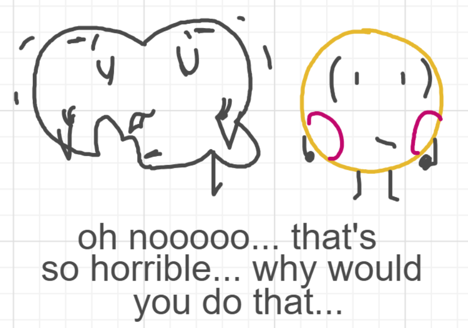 A panel from I've Been Everywhere, Man, episode nine of the Board Boards object show by Furretwalk/WalkingFurret.